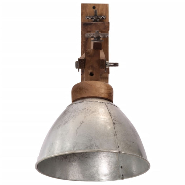 Vintage Wandleuchte Silber E27 25W