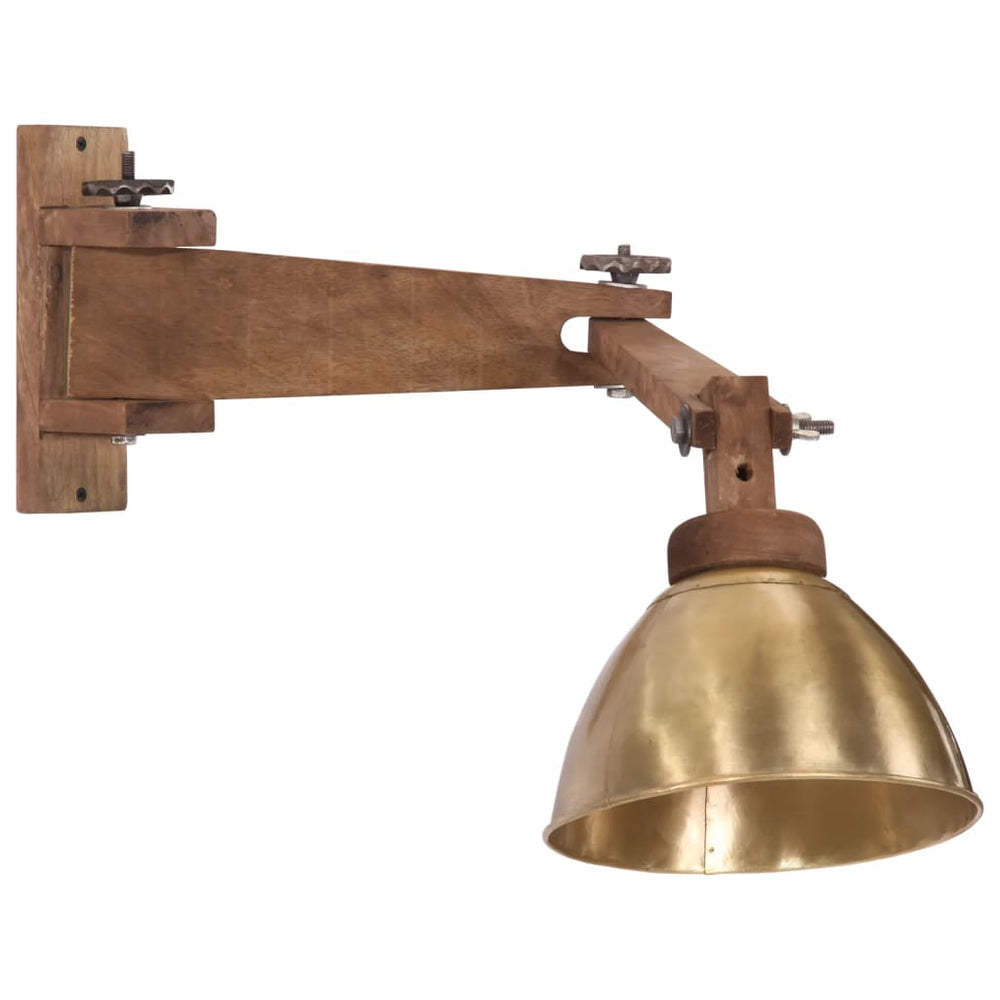 Wandleuchte Antik-Messing 25W E27