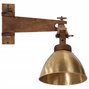 Wandleuchte Antik-Messing 25W E27