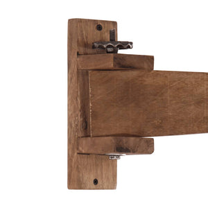 Wandleuchte Antik-Messing 25W E27