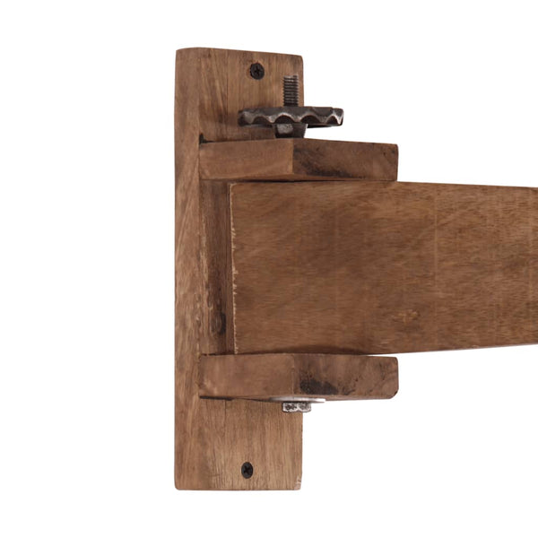 Wandleuchte Antik-Messing 25W E27