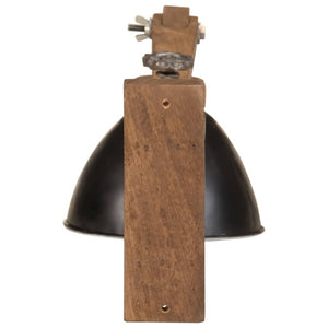 Schwarze Wandleuchte E27 25W