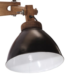 Schwarze Wandleuchte E27 25W