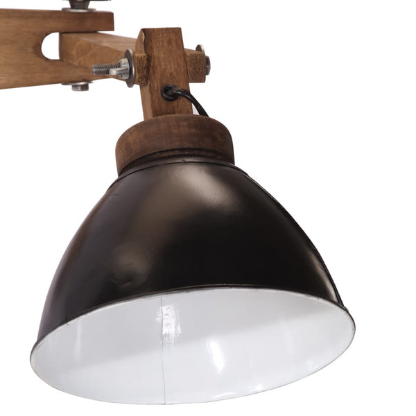 Schwarze Wandleuchte E27 25W