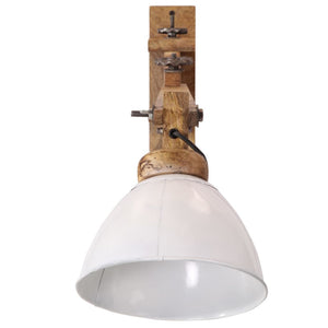 Weiße Wandleuchte E27 25W