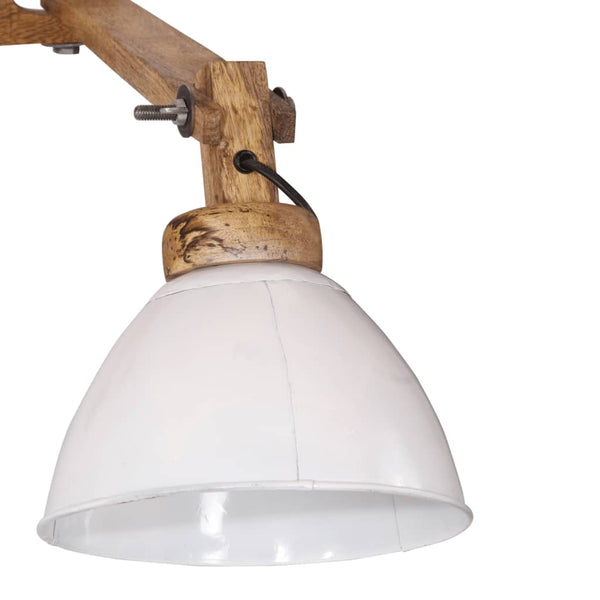 Weiße Wandleuchte E27 25W