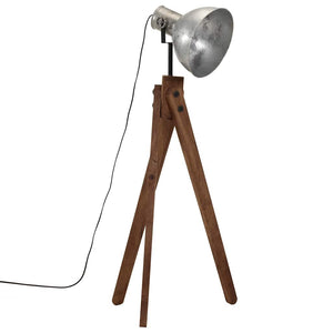 Vintage Stehlampe Silber 120cm