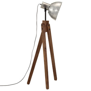 Vintage Stehlampe Silber 120cm