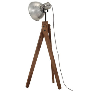 Vintage Stehlampe Silber 120cm