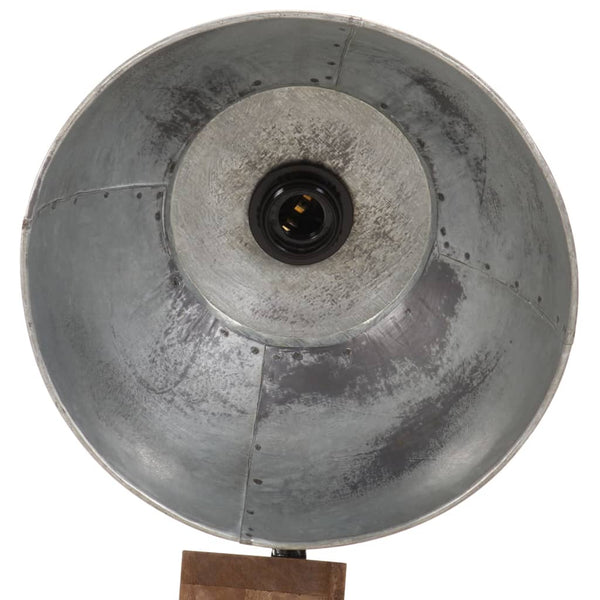Vintage Stehlampe Silber 120cm