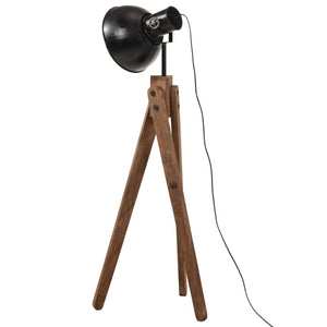 Stehleuchte Schwarz 120cm E27