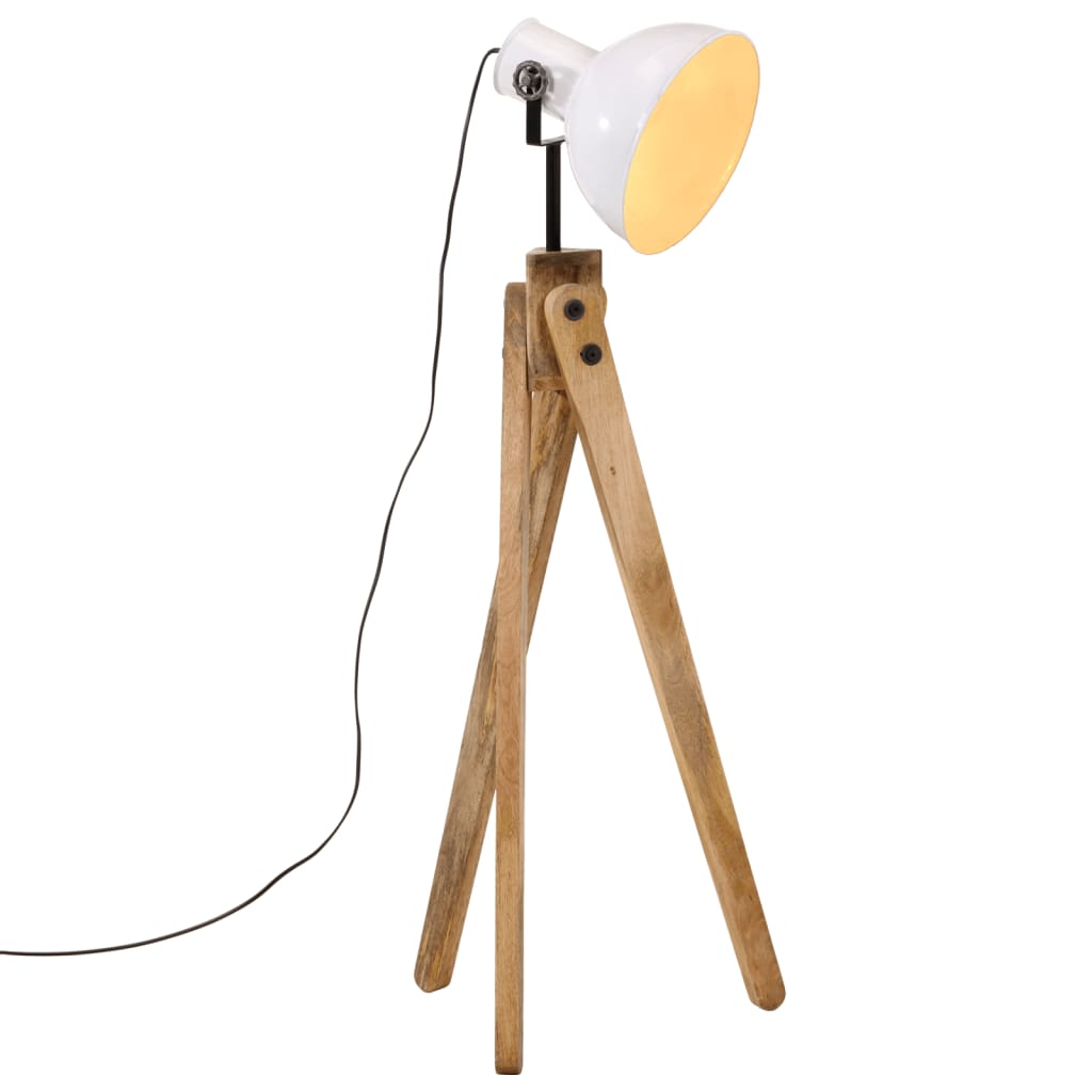 Stehleuchte Weiß 25 W E27 120 cm