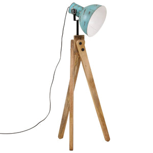 Blaue Stehleuchte E27, 120 cm