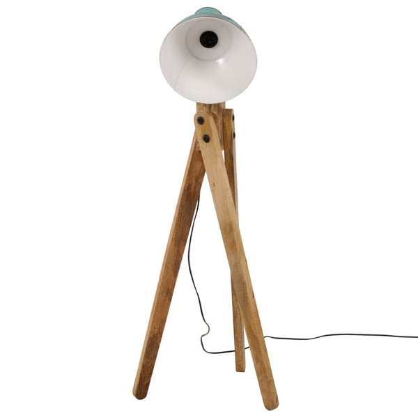 Blaue Stehleuchte E27, 120 cm