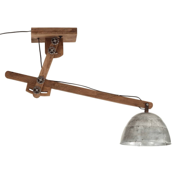 Vintage Deckenleuchte Silber 25W E27