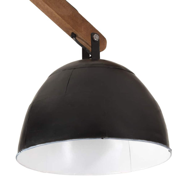 vidaXL Ceiling Light 25 W Black 29x18x85 cm E27