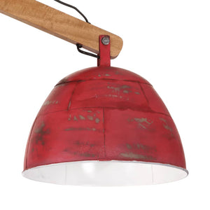 Rote Deckenleuchte, 2xE27, 25W