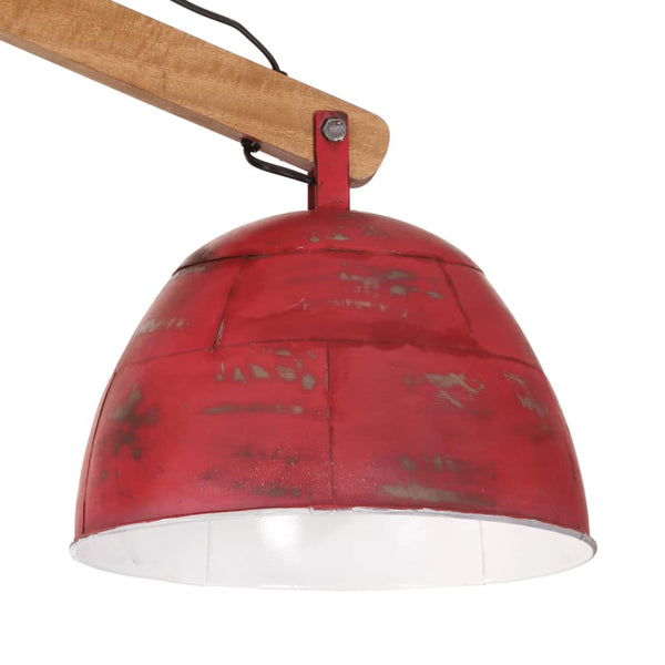 Rote Deckenleuchte, 2xE27, 25W