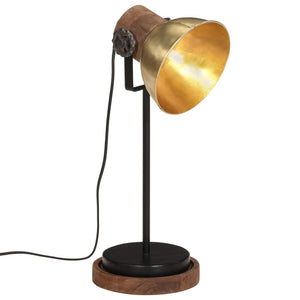Schreibtischlampe Antik-Messing E27 25W