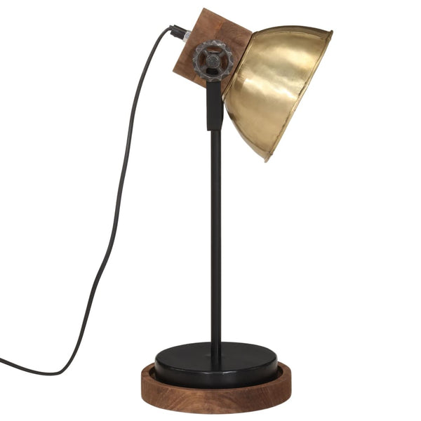 Schreibtischlampe Antik-Messing E27 25W