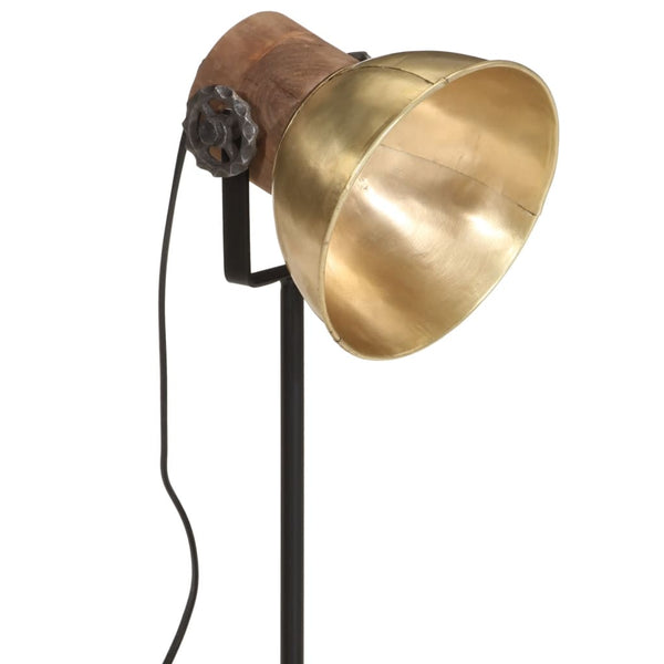 Schreibtischlampe Antik-Messing E27 25W