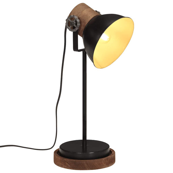 Schwarze Schreibtischlampe E27 25W