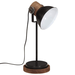 Schwarze Schreibtischlampe E27 25W