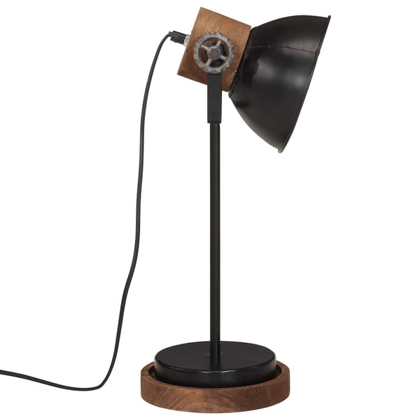 Schwarze Schreibtischlampe E27 25W