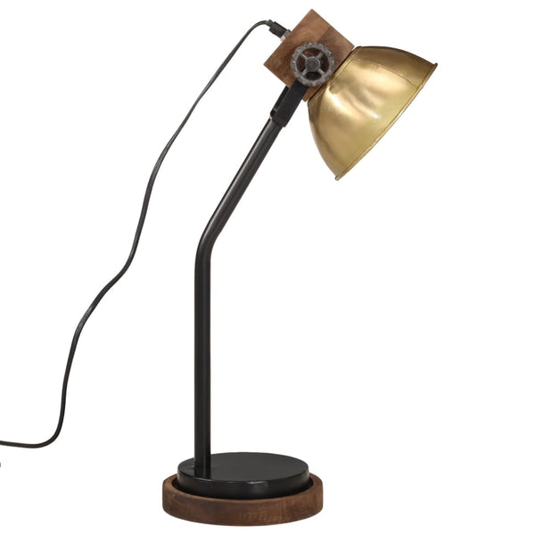 Schreibtischlampe Antik-Messing E27 25W