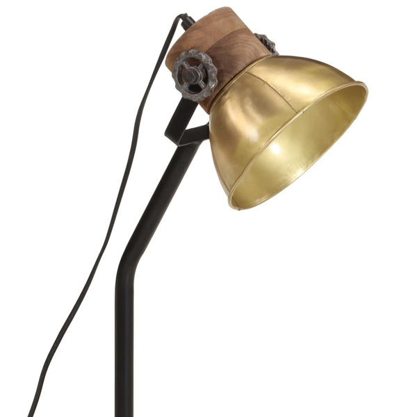 Schreibtischlampe Antik-Messing E27 25W