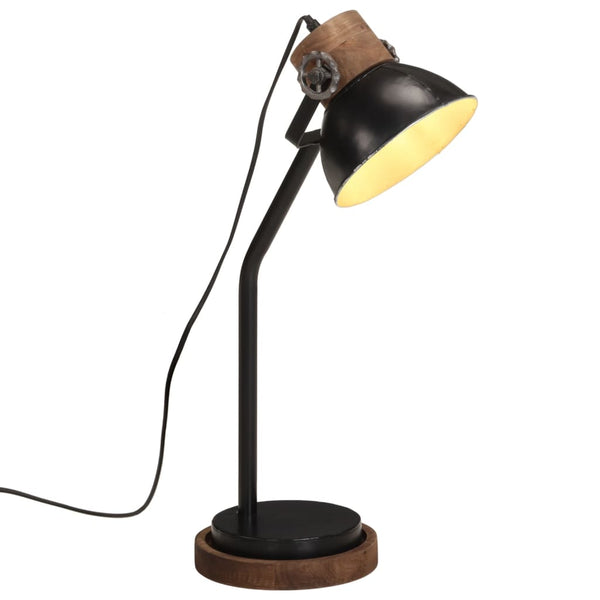 Schwarze Schreibtischlampe E27 25W