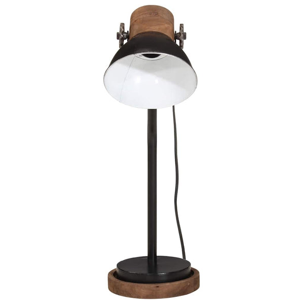 Schwarze Schreibtischlampe E27 25W
