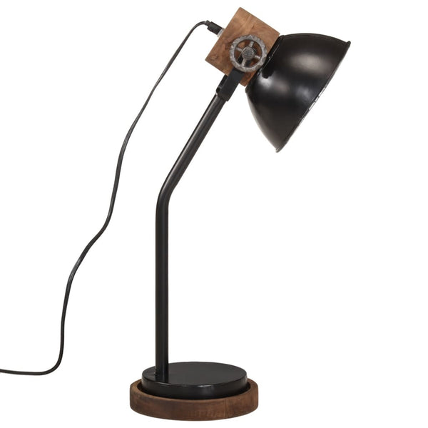 Schwarze Schreibtischlampe E27 25W