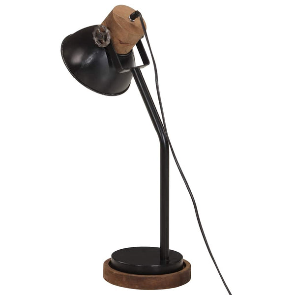 Schwarze Schreibtischlampe E27 25W