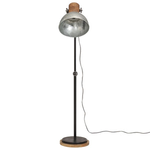 Vintage Stehlampe Silber E27 25W