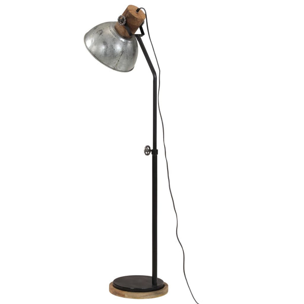 Vintage Stehlampe Silber E27 25W