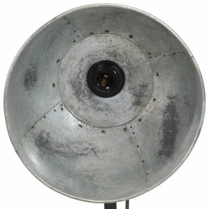 Vintage Stehlampe Silber E27 25W