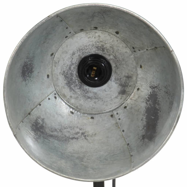 Vintage Stehlampe Silber E27 25W