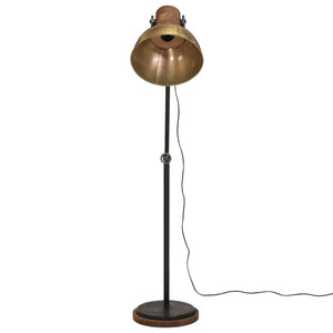 Antike Messing Stehlampe, 25W, E27, Verstellbar