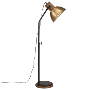 Antike Messing Stehlampe, 25W, E27, Verstellbar