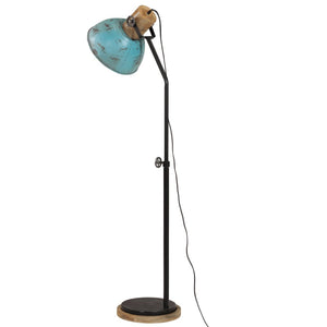 Blaue Stehlampe, E27, 25 W, 100-150 cm