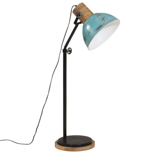 Blaue Stehlampe, E27, 25 W, 100-150 cm