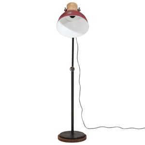 Rote Stehlampe 25W E27, 100-150cm