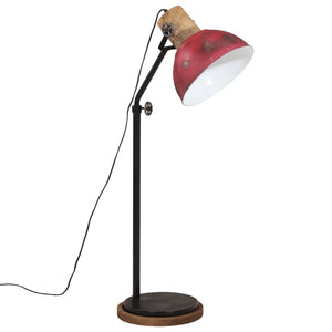 Rote Stehlampe 25W E27, 100-150cm