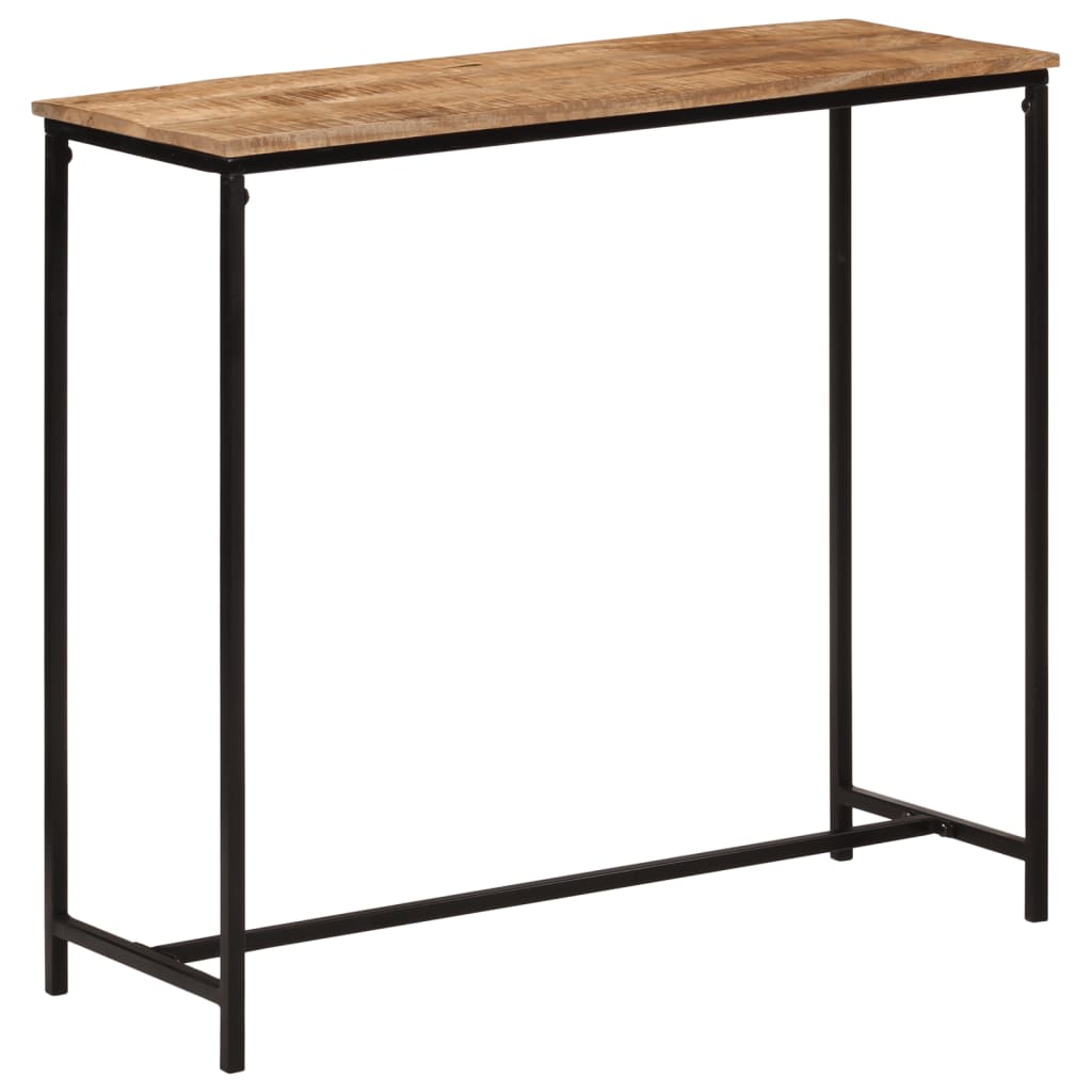 Massivholz Konsolentisch Mango & Eisen 80cm