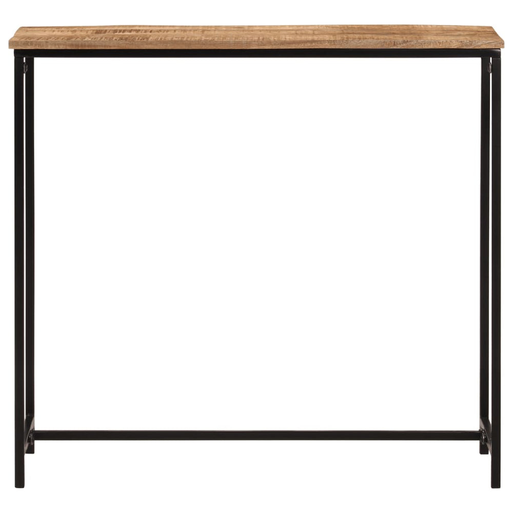 Massivholz Konsolentisch Mango & Eisen 80cm