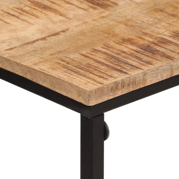 Massivholz Konsolentisch Mango & Eisen 80cm