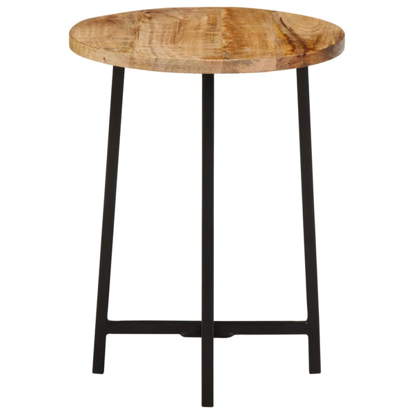 Couchtisch Mango Massivholz 35x35 cm