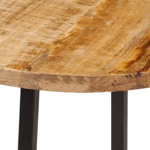 Couchtisch Mango Massivholz 35x35 cm