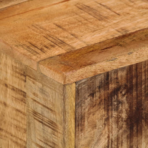 Wand-Nachttisch Mango Massivholz 40x30x25 cm